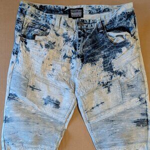 Smoke Rise Mens Distressed Jeans, 36x34